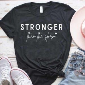 Stronger than the storm Graphic Tee
